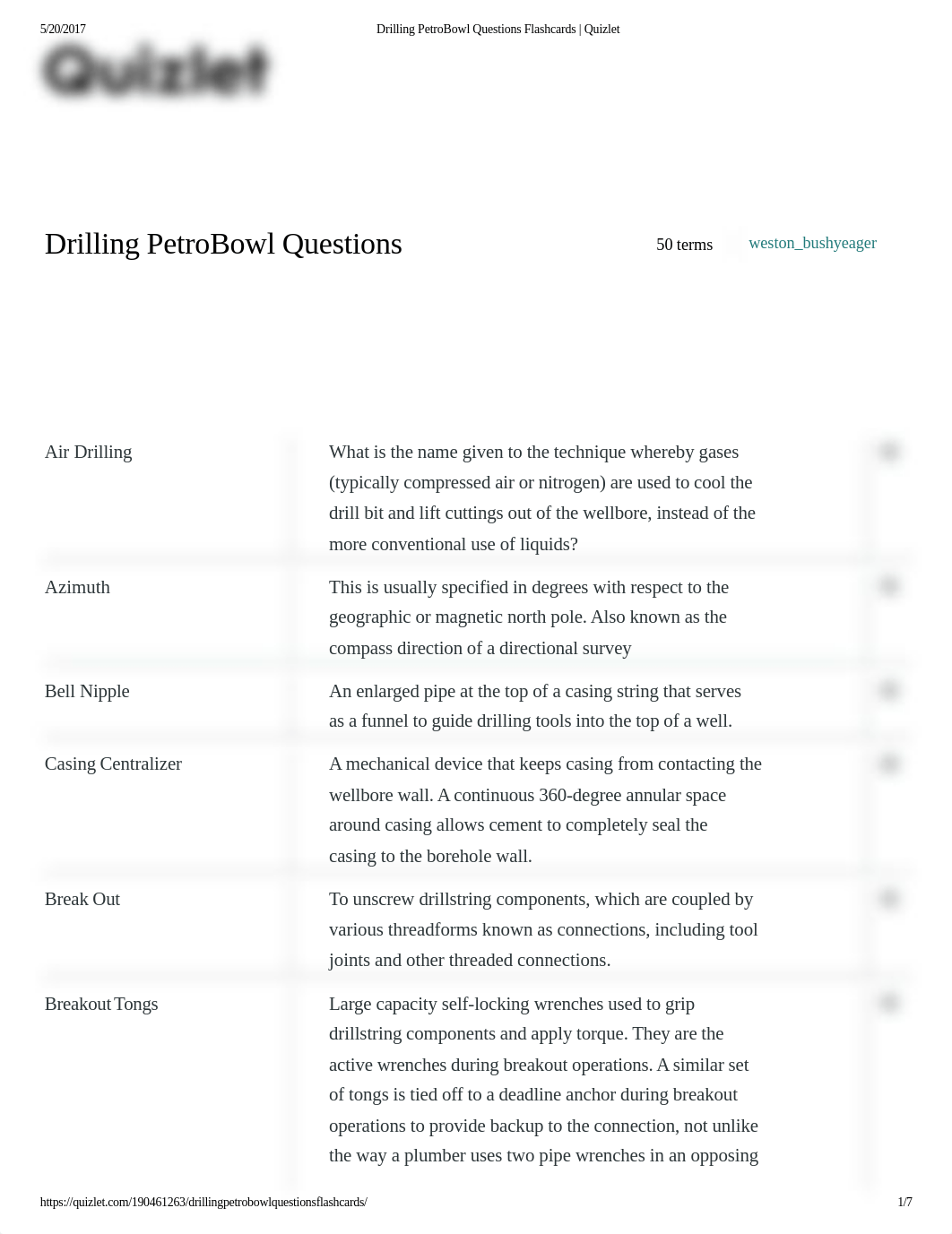 Drilling PetroBowl Questions Flashcards _ Quizlet.pdf_dq8gp3glcs5_page1