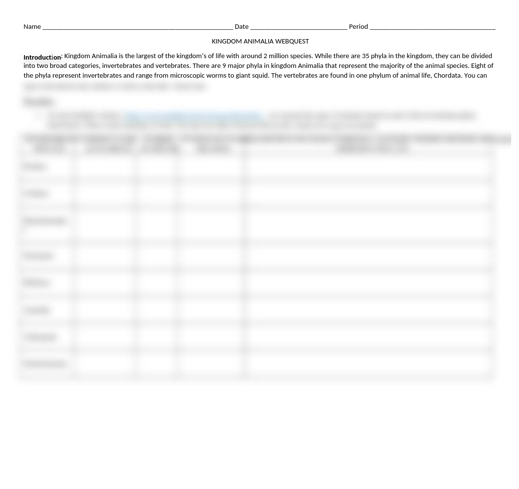 Kingdom Animalia Webquest.docx_dq8izgden0i_page1