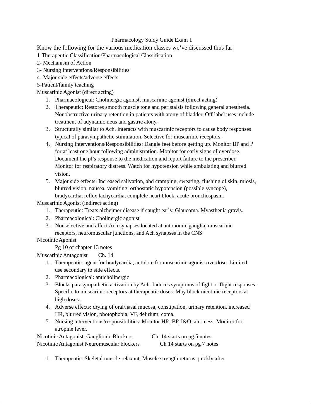 Pharmacology Study Guide Exam 1_dq8oioe3hhn_page1