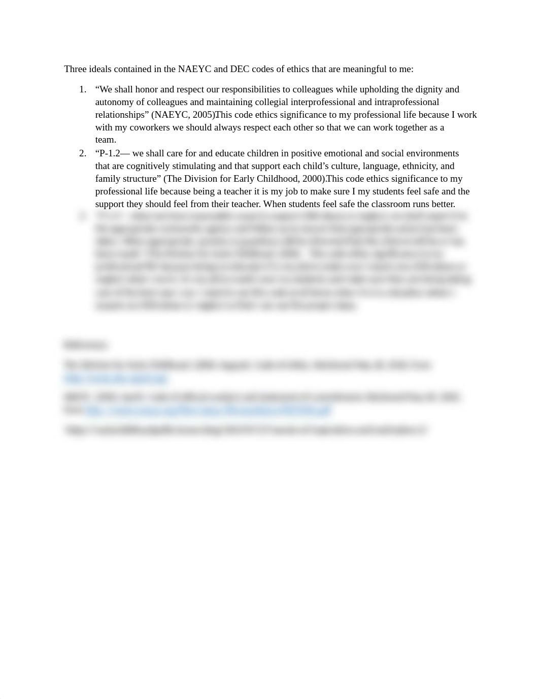 Three ideals contained in the NAEYC and DEC codes of ethics that are meaningful to me.docx_dq93j96flzj_page1