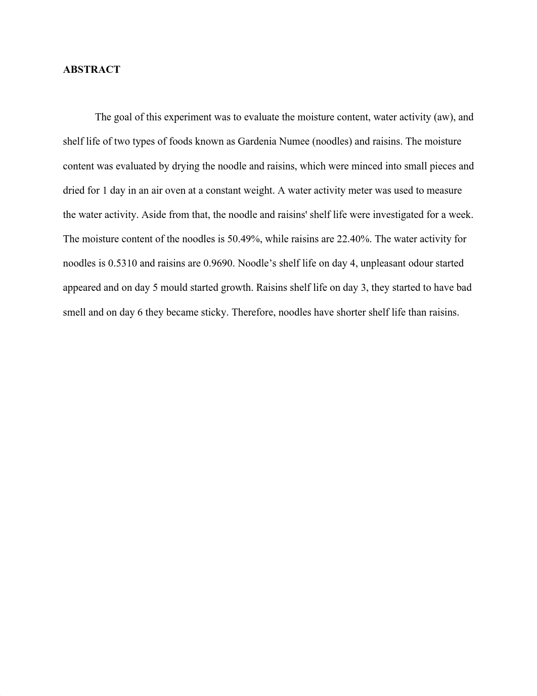 Lab Report Group 7 - Moisture Content and Water Activity (1).pdf_dq94ifjpslv_page2