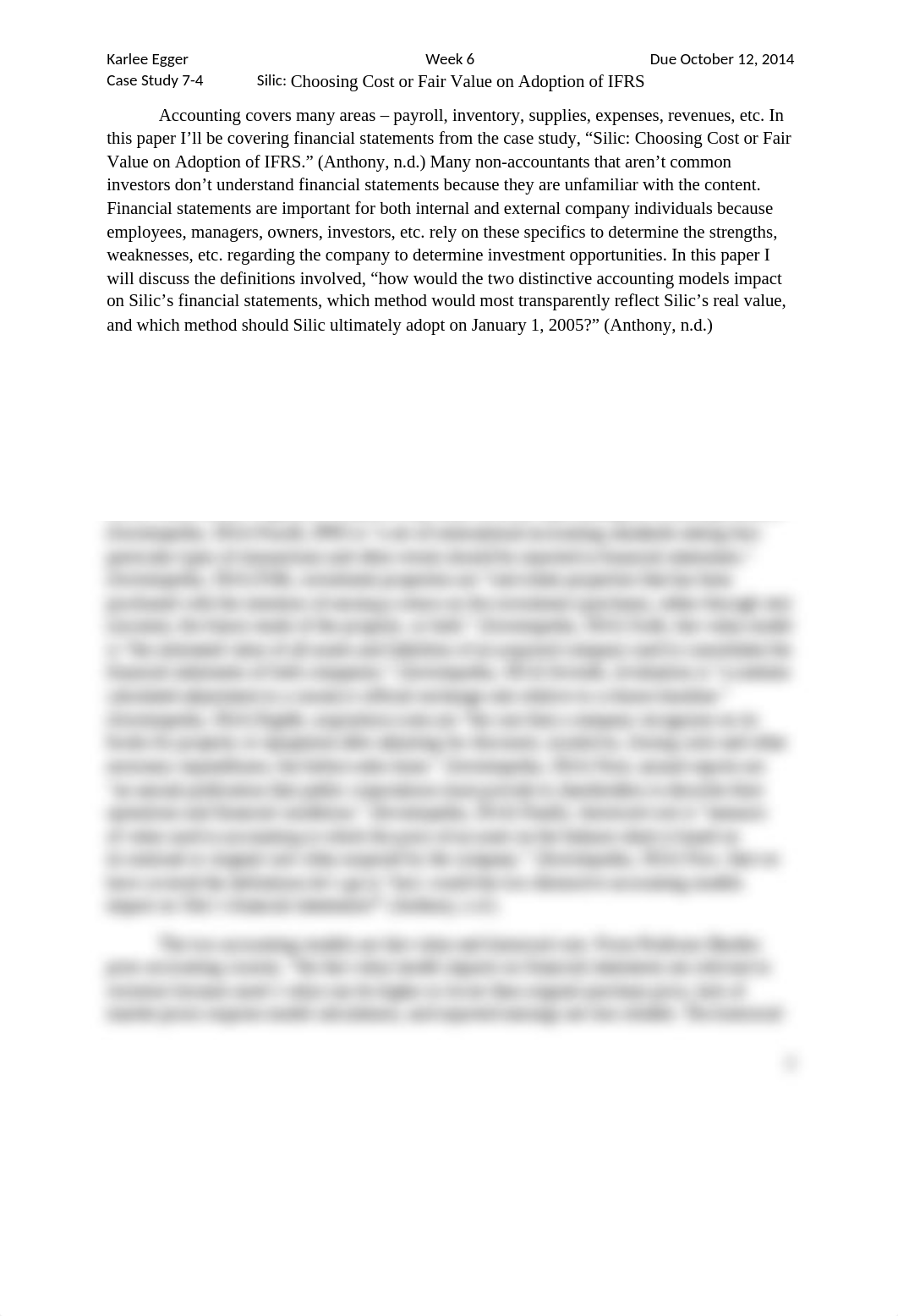 Week 6_Case Study 7-4_Silic_Choosing Cost or Fair Value on Adoption of IFRS_Karlee Egger.doc0x_dq98ehfarg7_page2