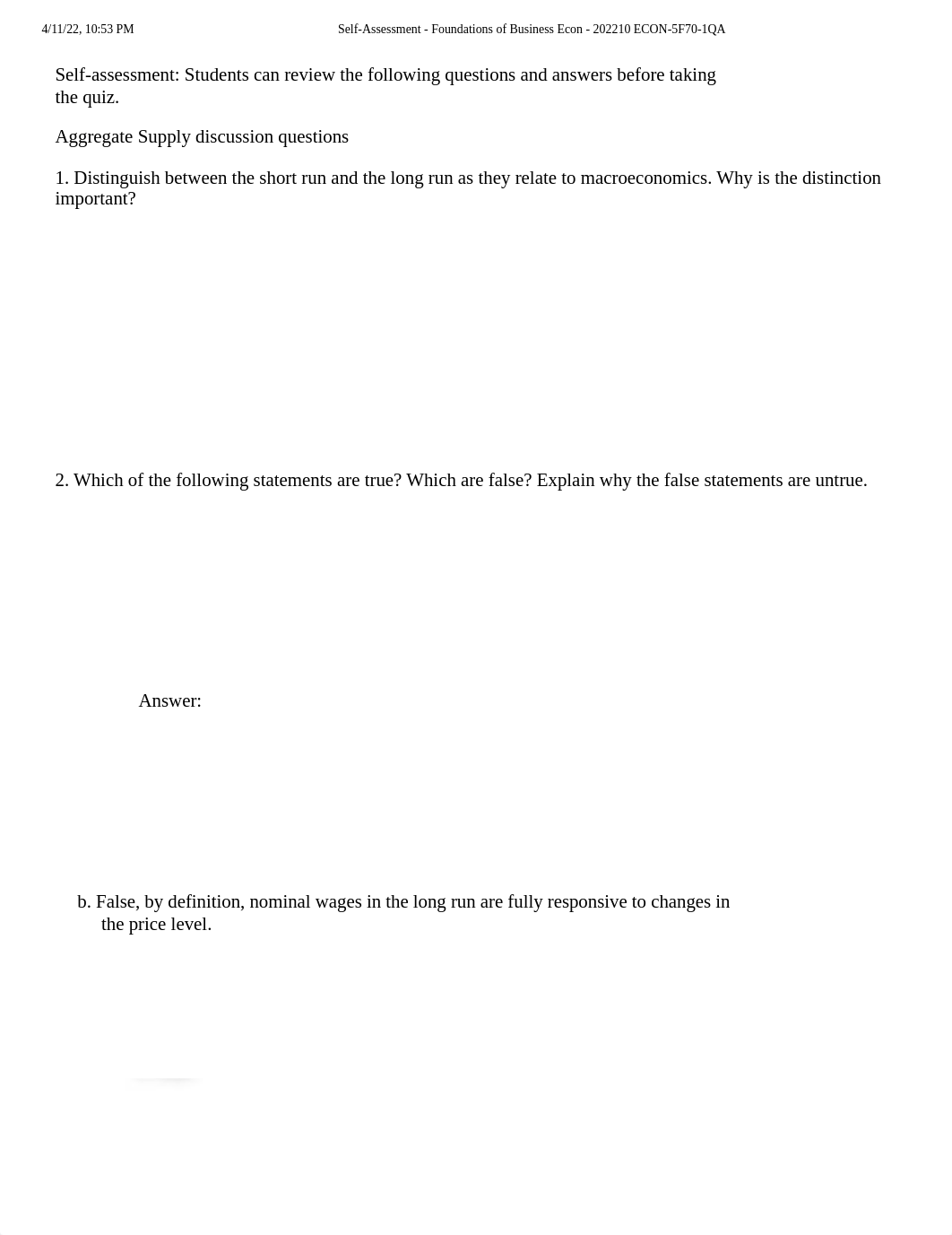 Self-Assessment - Foundations of Business Econ - 202210 ECON-5F70-1QA unit 12.pdf_dq9itlc5azg_page1