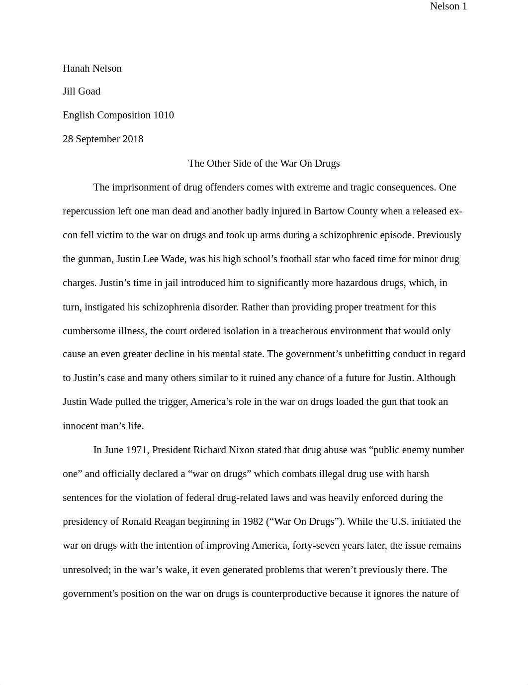 War On Drugs Essay_dqa3gqmfbhx_page1