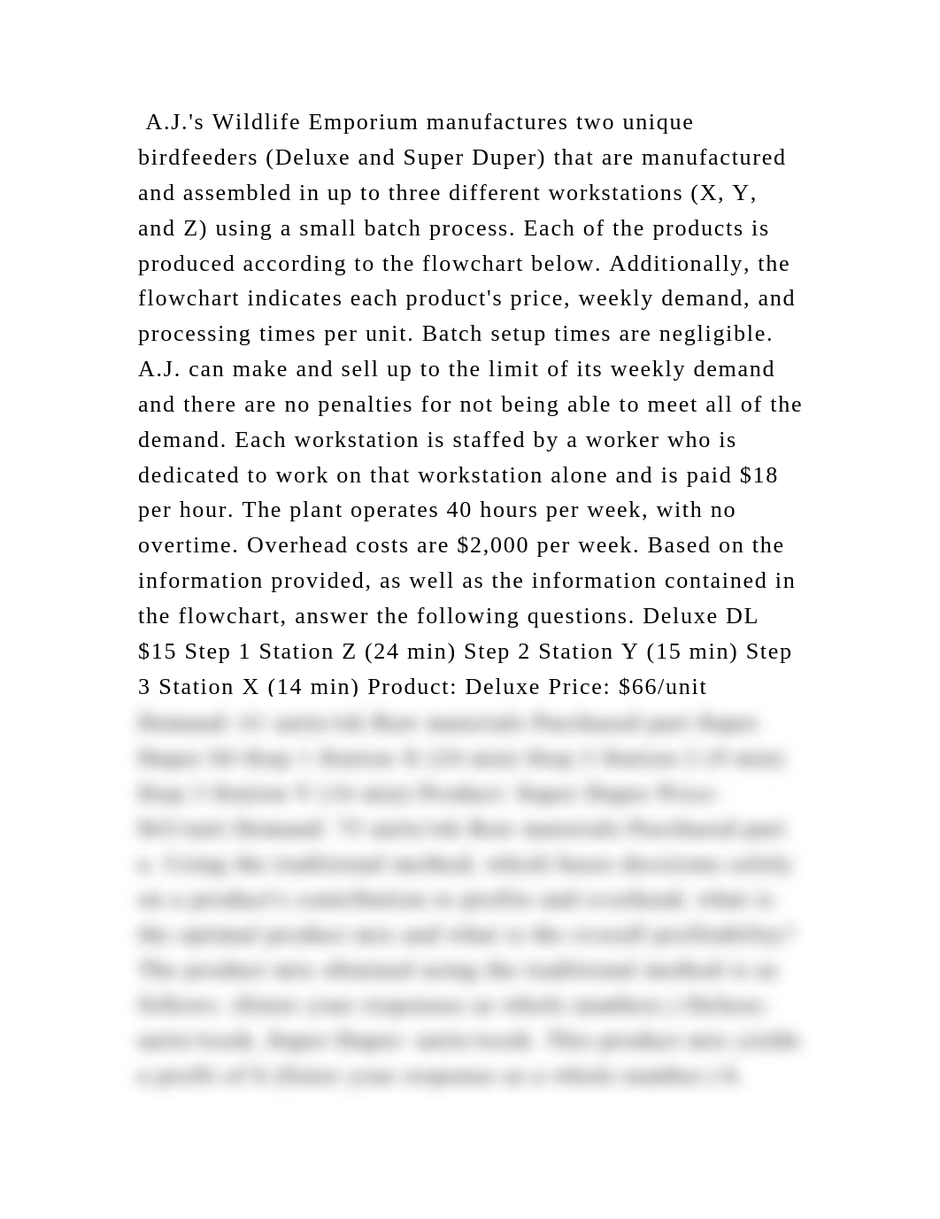 A.J.s Wildlife Emporium manufactures two unique birdfeeders (Deluxe .docx_dqa8nxm29pj_page2