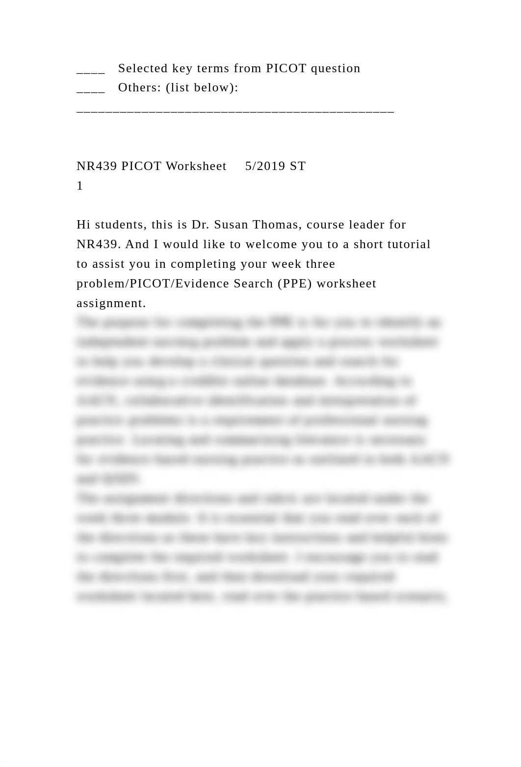 Chamberlain College of Nursing NR439 PPE WorksheetNameDate .docx_dqafqa6na5y_page5