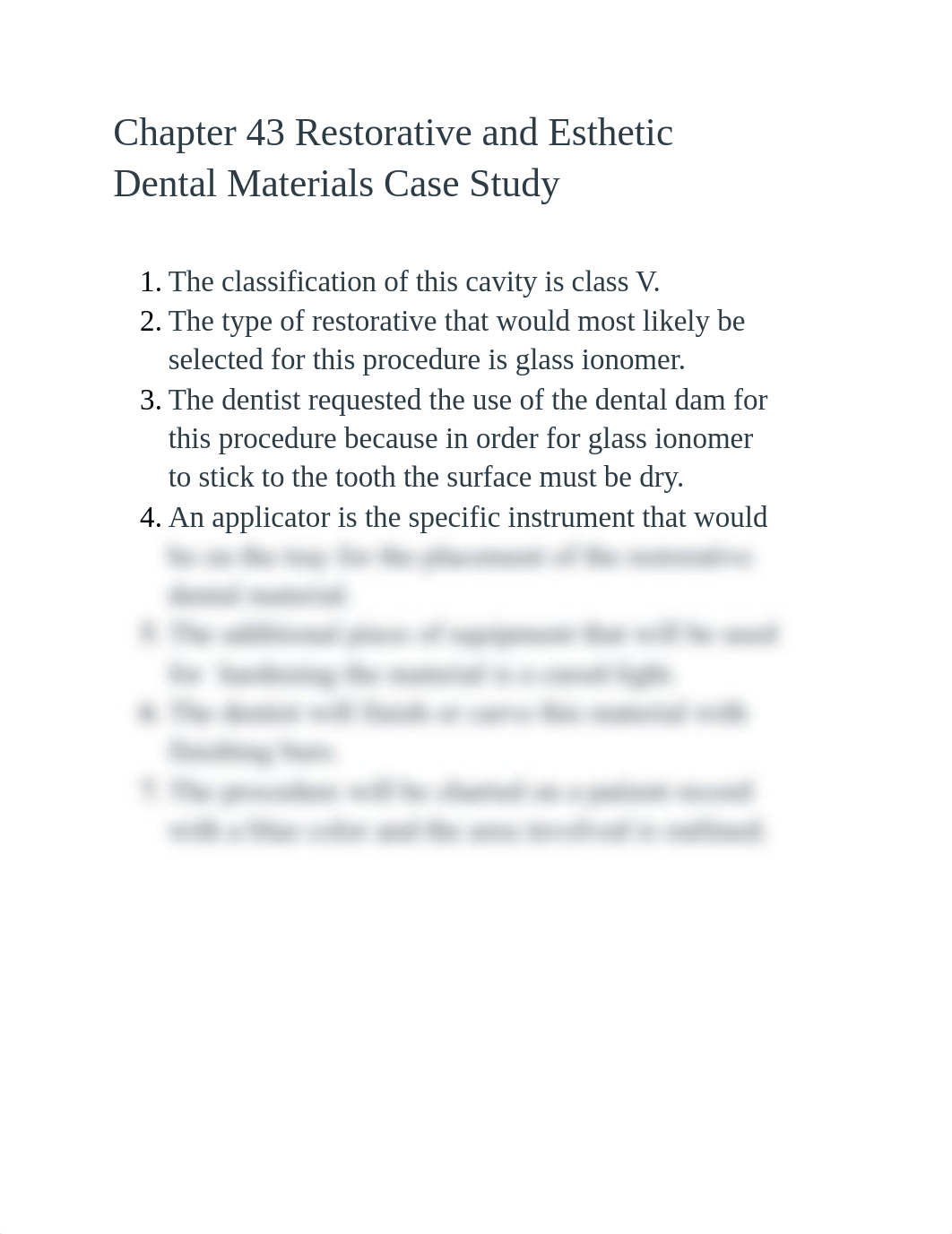 Chapter 43 Restorative and Esthetic Dental Materials Case Study.docx_dqamynv987b_page1