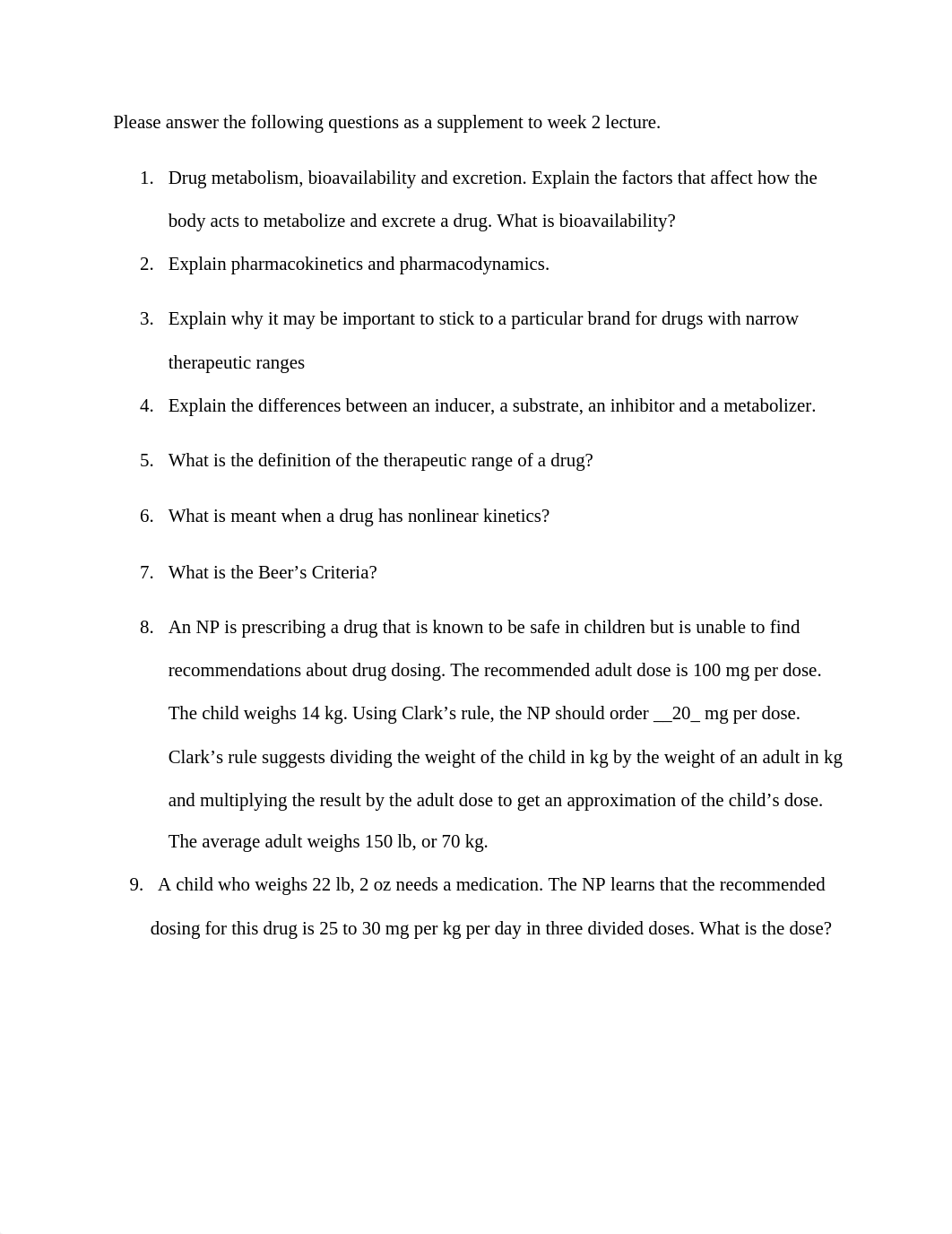 MSN 5350 Assignment Pharma (2) week    2 Cecilia Cruz Final.docx_dqat8tkaa22_page2