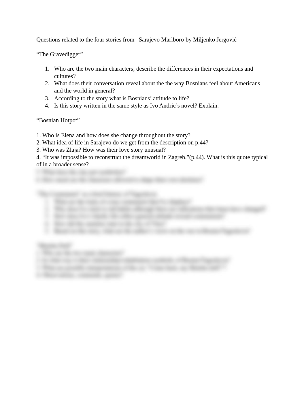 Questions related to stories  by Miljenko Jergović.docx_dqau1y3mcg1_page1