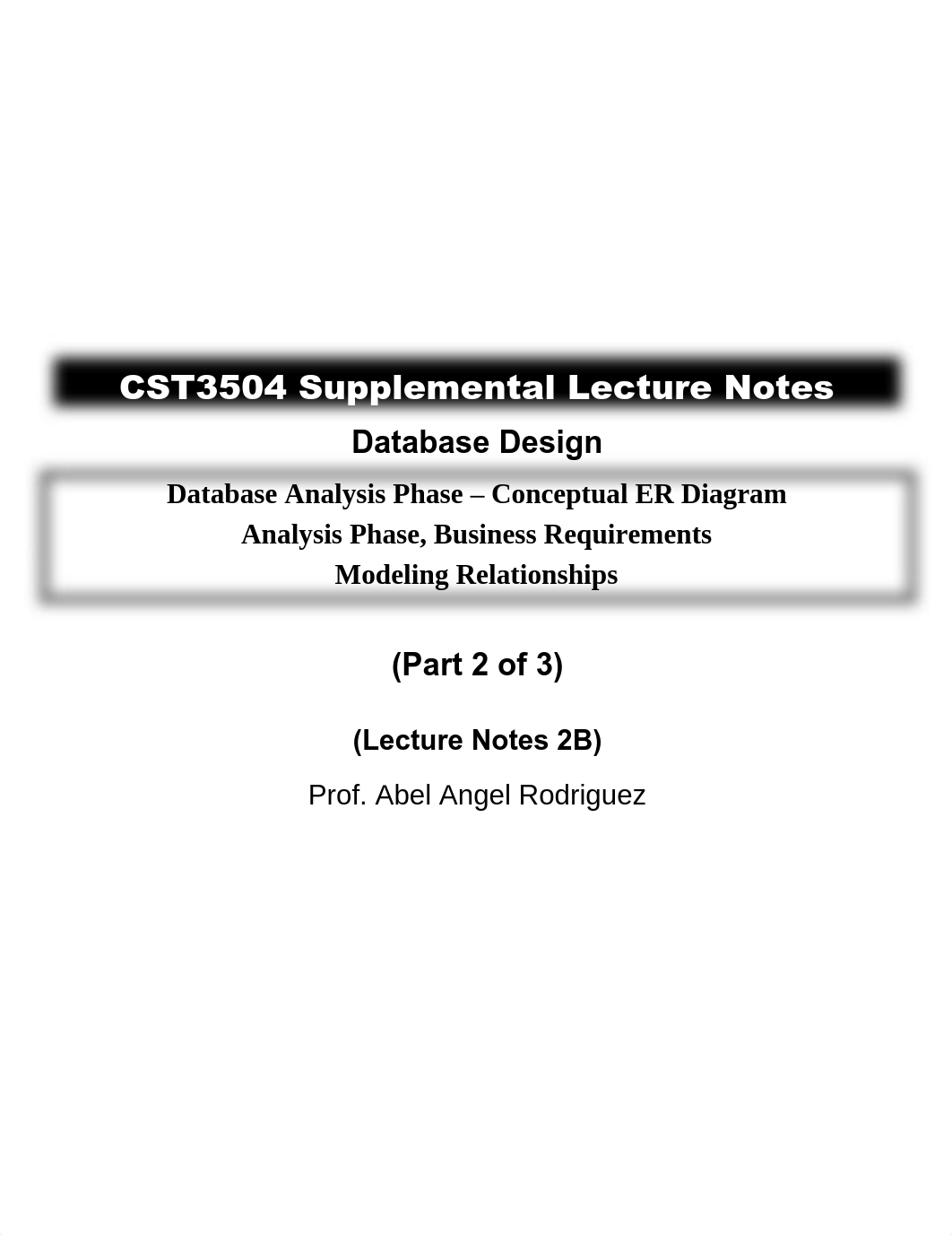 Lecture 2B - CST3504_DataModeling_Part_2(Version 4).pdf_dqav0v8ywmk_page1