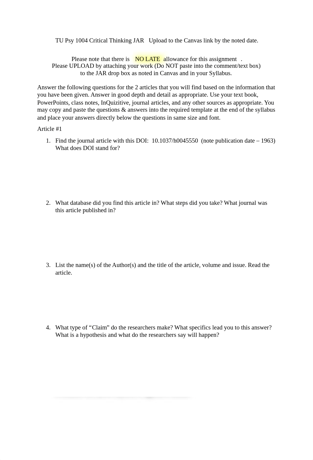 TU Psy 1004 JAR  Online 2018-1.docx_dqaviarzeef_page1