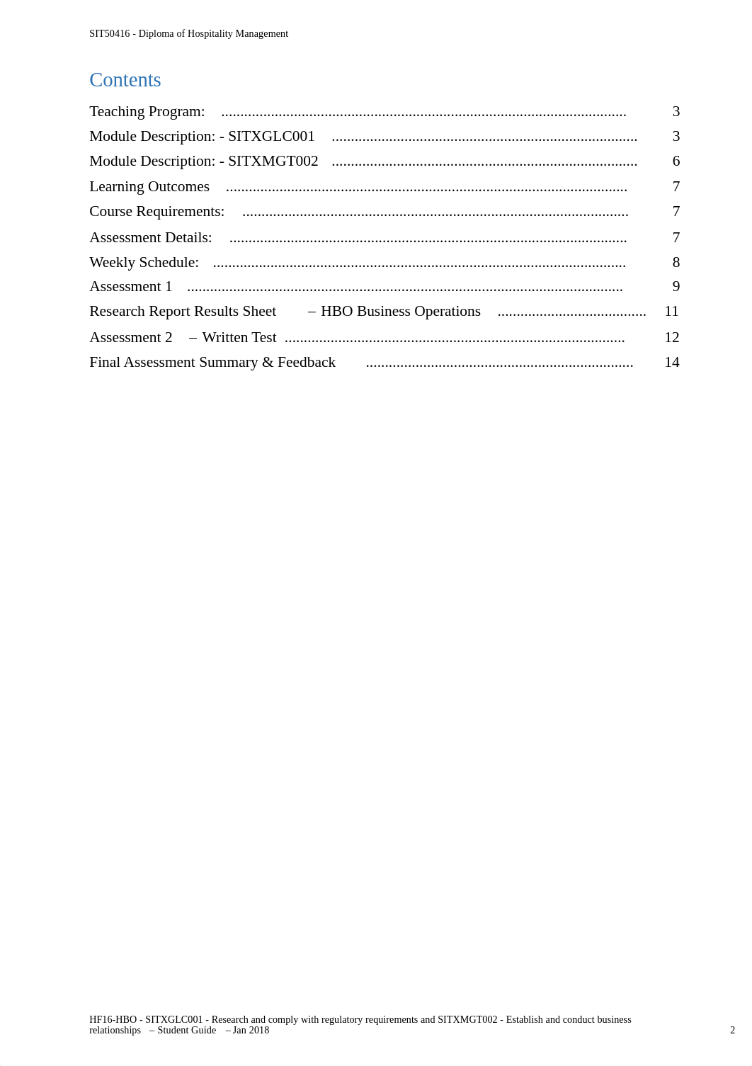 SITXGLC001 - Research and comply with regulatory requirements  - SITXMGT002 - Establish and conduct_dqb3j3hnrfx_page2