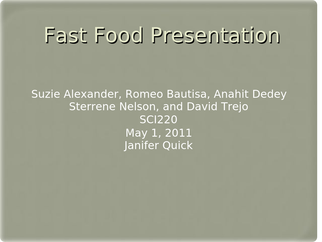 Fast Food Presentation - Team D_dqbbnh18jqu_page1