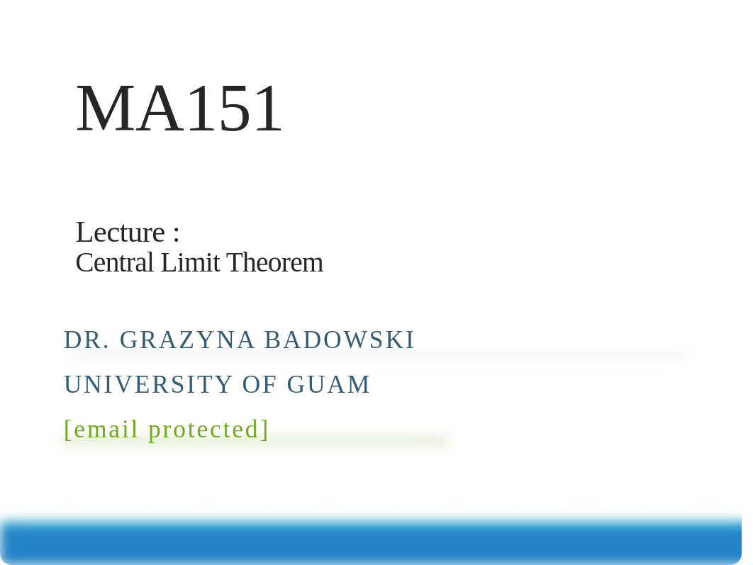 MA151 Lecture 11 Central Limit Theorem(1).pptx_dqbybdvass5_page1