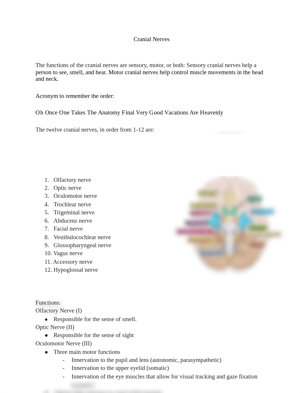 Cranial Nerves.pdf_dqc34x7uwo5_page1