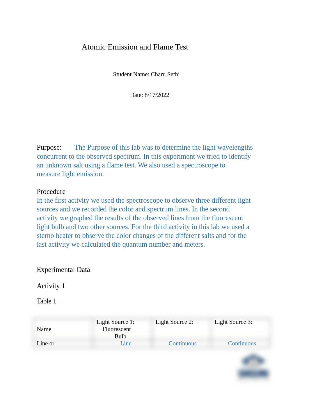 Lab report Atomic Emission and Flame Test.docx_dqc3d16a42u_page1