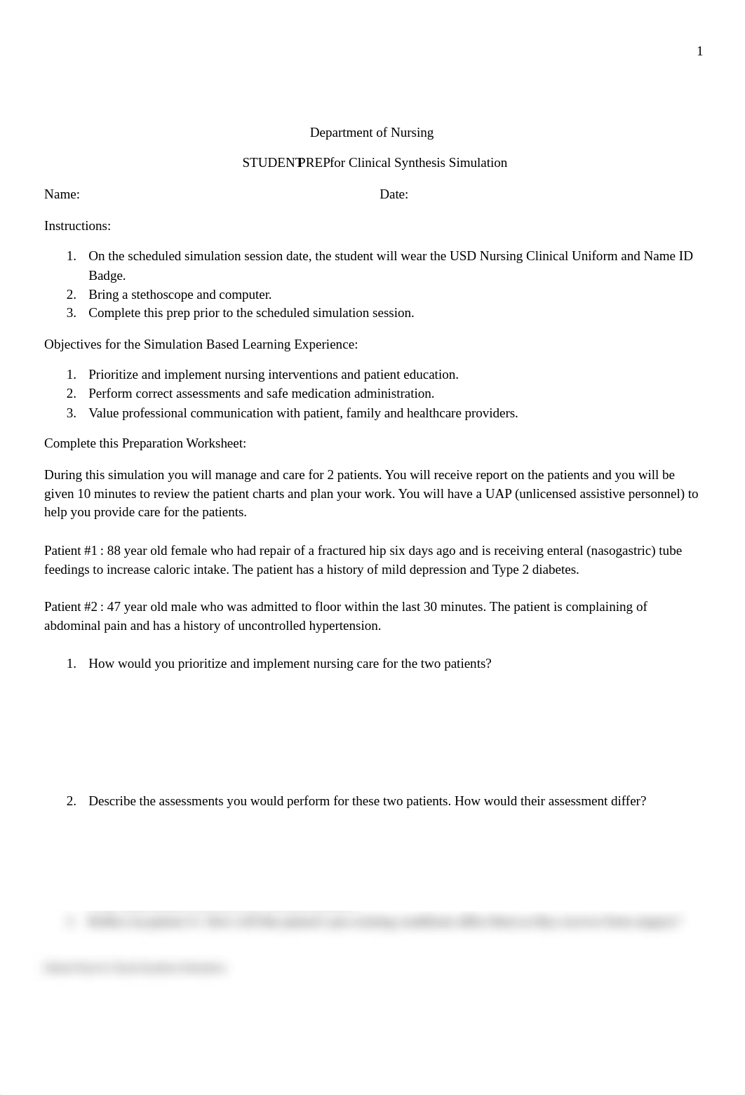 Student Prep to Clinical Synthesis Simulation (1).docx_dqc4lkzn21w_page1