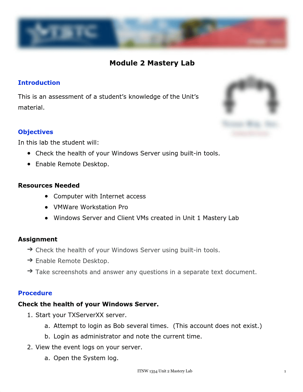 ITNW 1354 Module 2 Mastery Lab.docx (1).pdf_dqc6gopttbn_page1