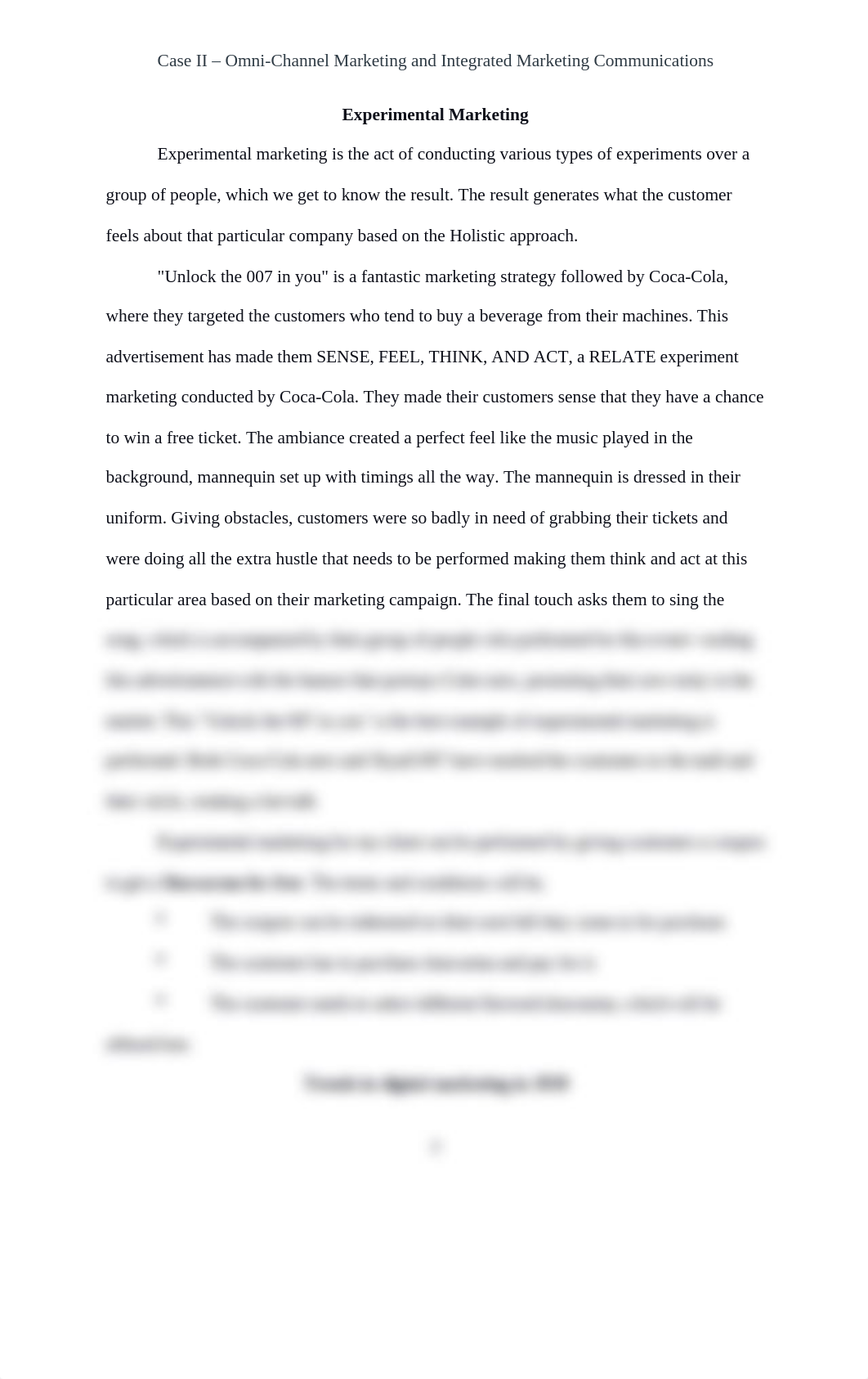 Case Analysis -- II -- Omni-Channel Marketing and Integrated Marketing Communications.docx_dqcr010e7ei_page2