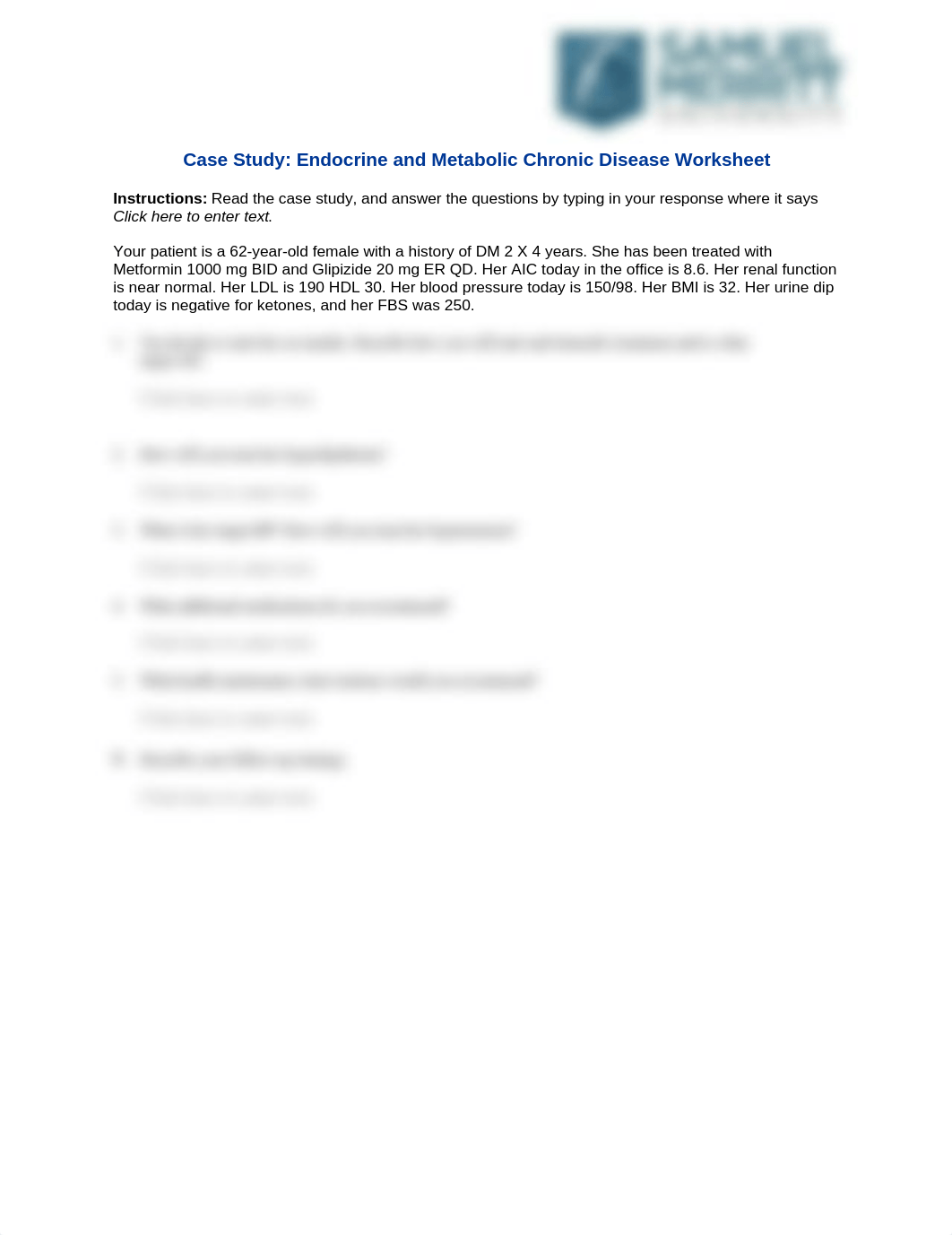 N676 Case Study_ Endocrine and Metabolic Chronic Disease wksht.docx_dqcu72646ec_page1