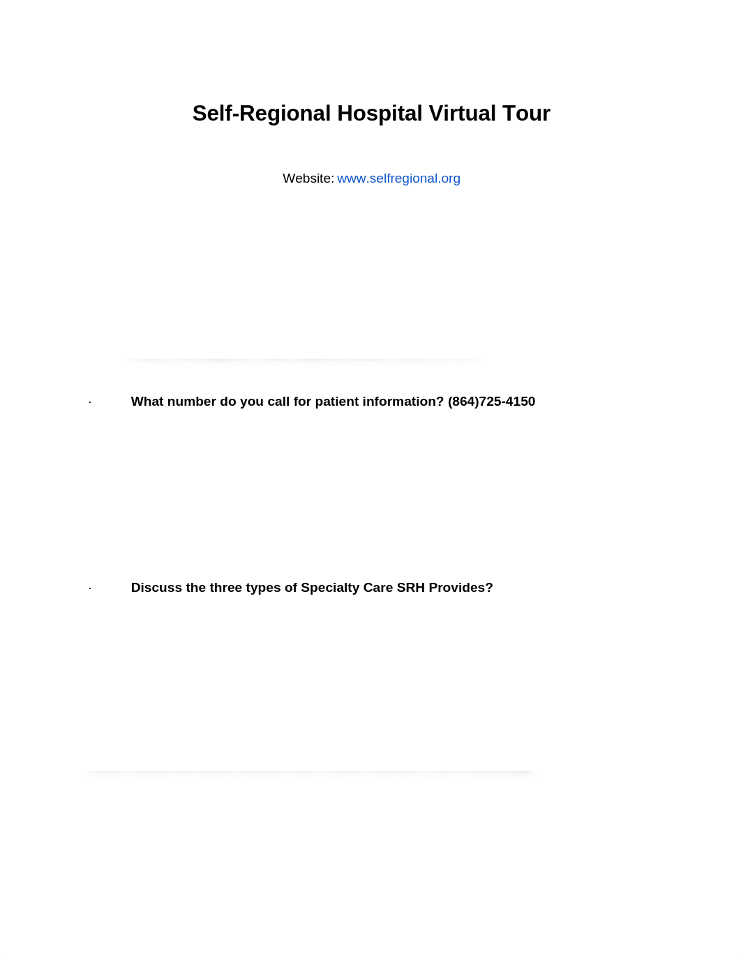 Self-Regional Hospital Virtual Tour_Gibson.A.docx_dqcwoi3mps6_page1