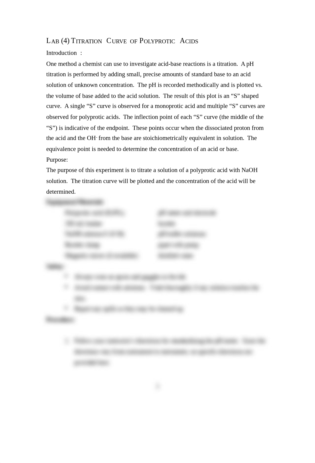 LAB (4) TITRATION CURVE OF POLYPROTIC ACIDS.docx_dqd7pgpc2kb_page1