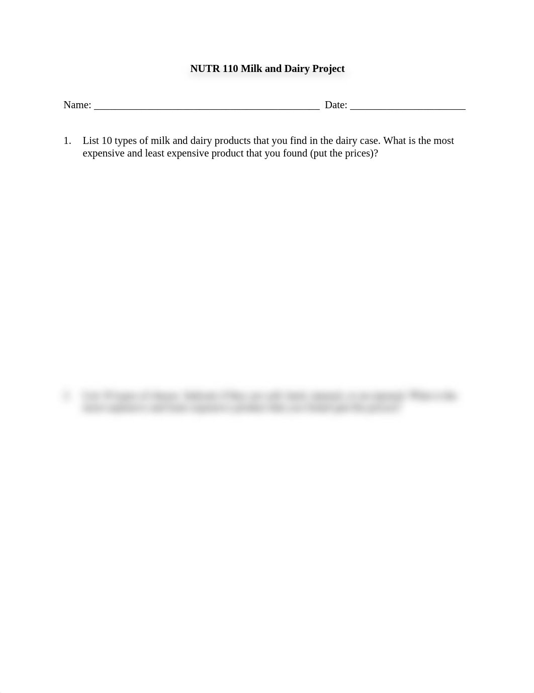 NUTR 110 Milk and Dairy Project (1).docx_dqd8018oj25_page1