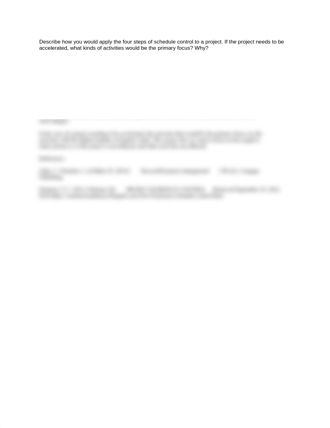 Describe how you would apply the four steps of schedule control to a project.docx_dqdcyiykocy_page1