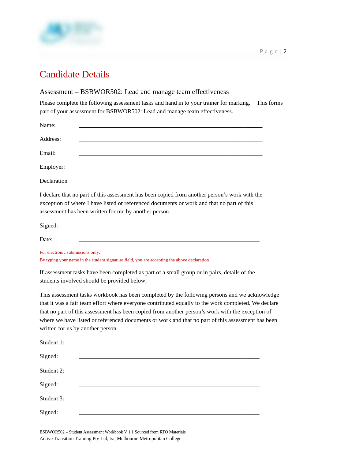 BSBWOR502 Student Assessment Workbook V1.1.docx_dqddbp8wige_page2