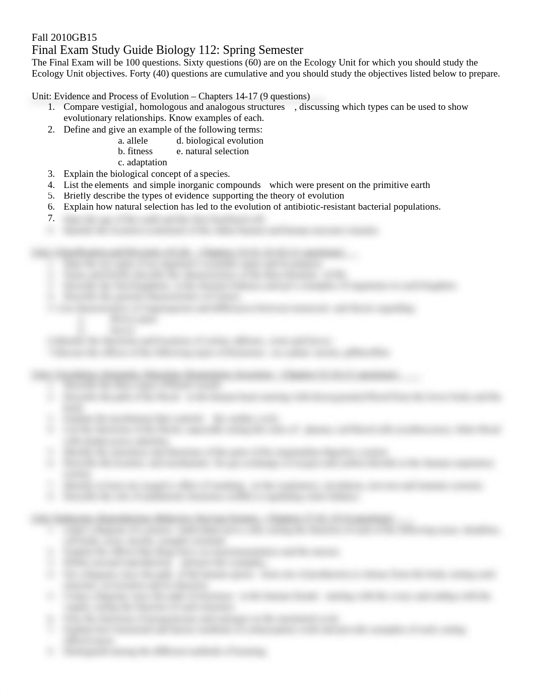 Final Exam Study Guide Biology 112 Spring 17-1_dqdgffznmn0_page1