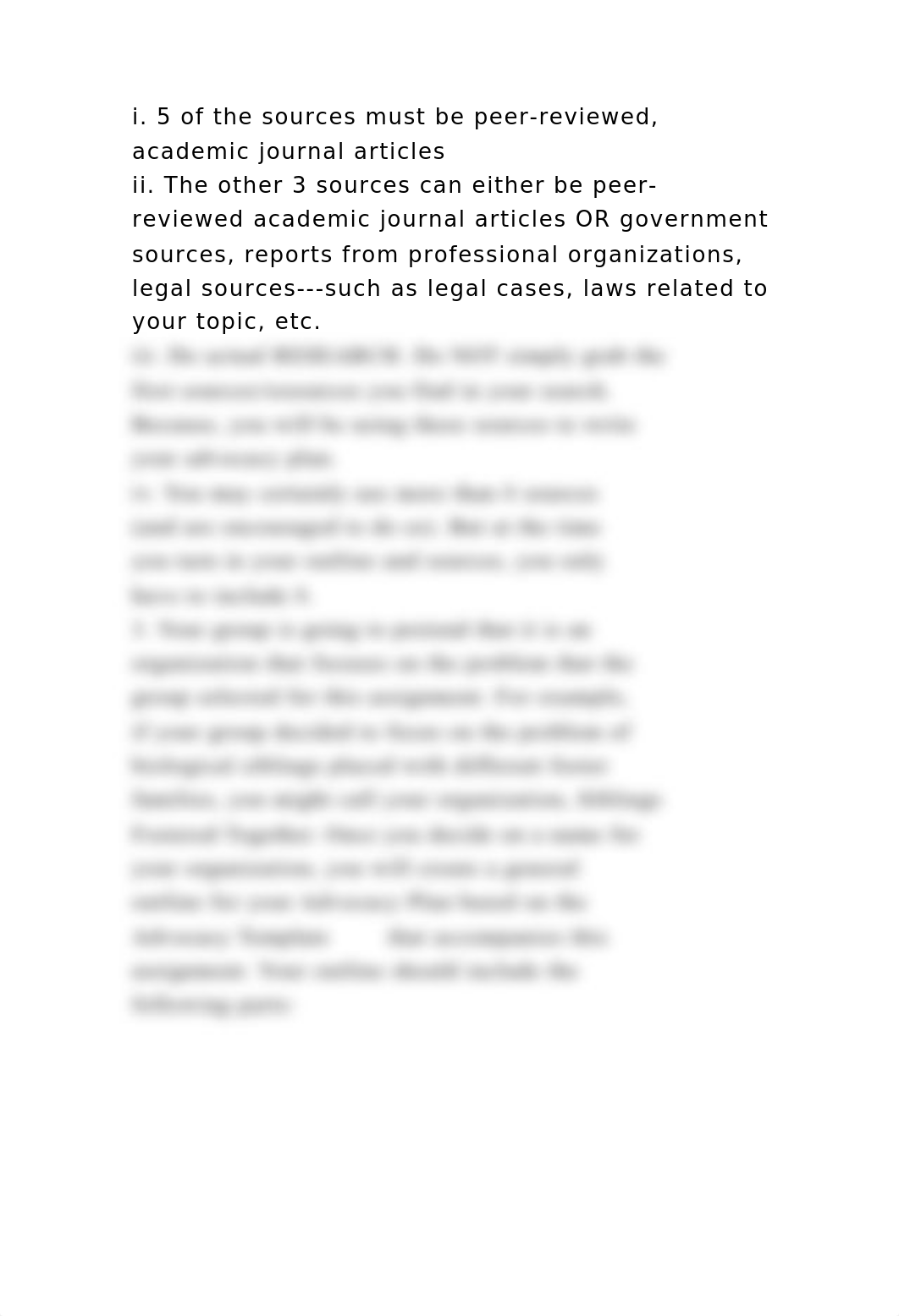 HSL 4240 Advoc. Plan  HSL 4240 Family Advocacy, Policy, and .docx_dqdhnuk7ny5_page3