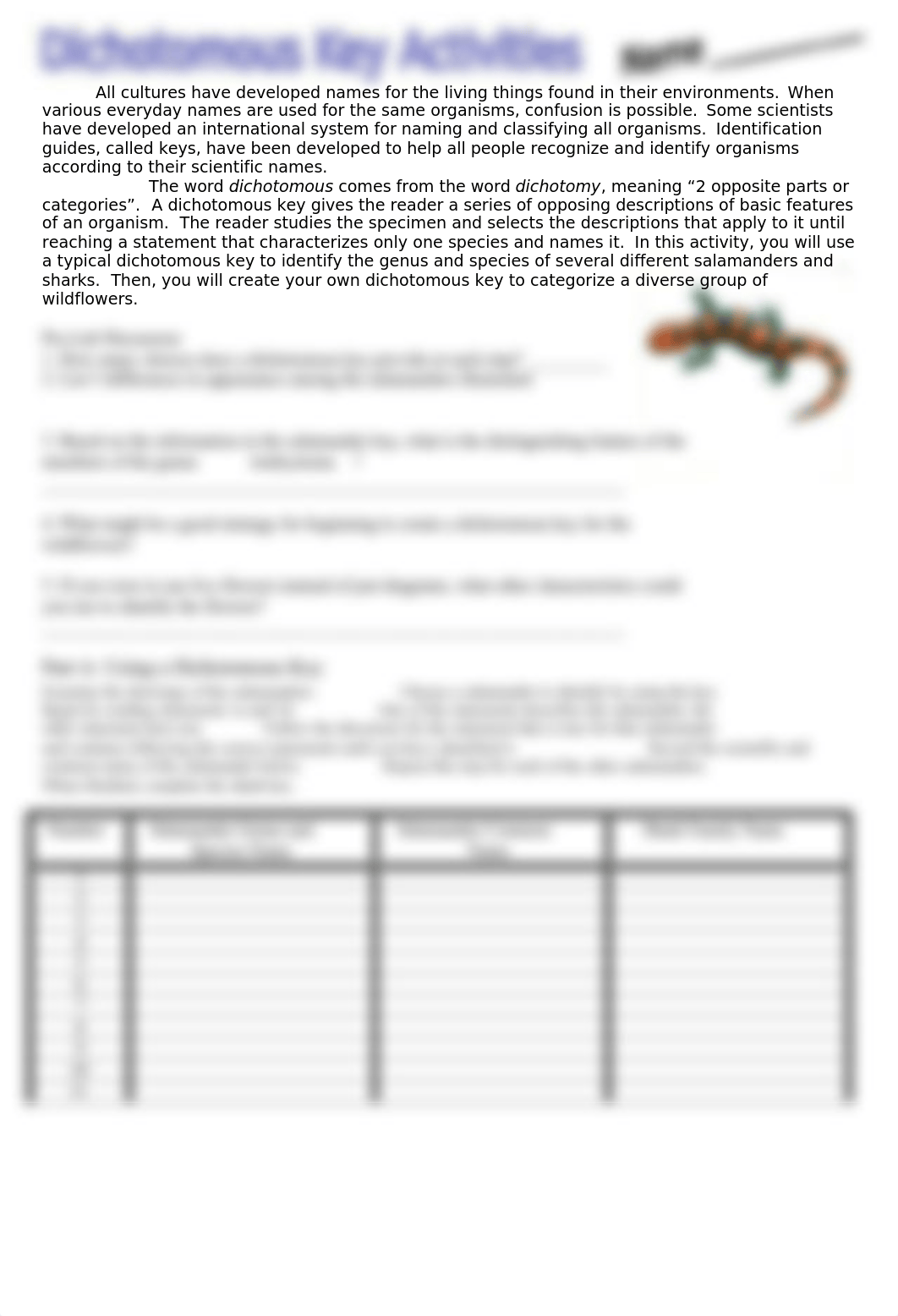 Dichotomous Key Activities_dqdm9new2bx_page1