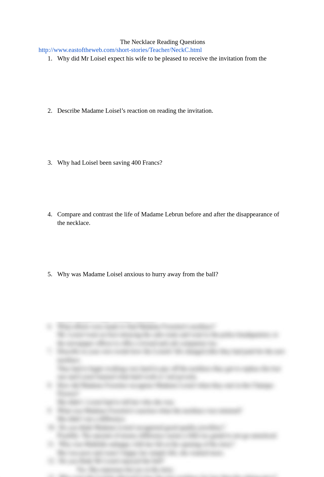 The Necklace Reading Questions.docx_dqdr9yjfwlr_page1