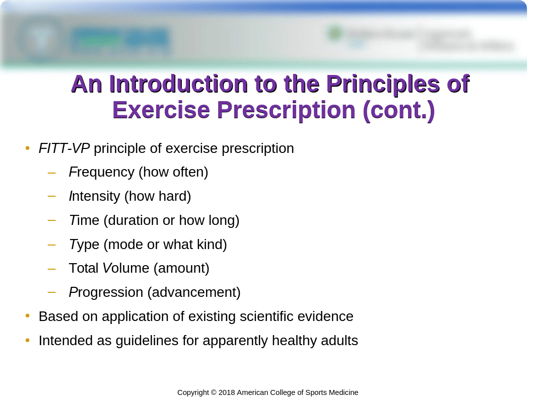 ACSM GETP 10 Chapter 6 - Principles of Exercise Rx (1).ppt_dqe19hutvvg_page3