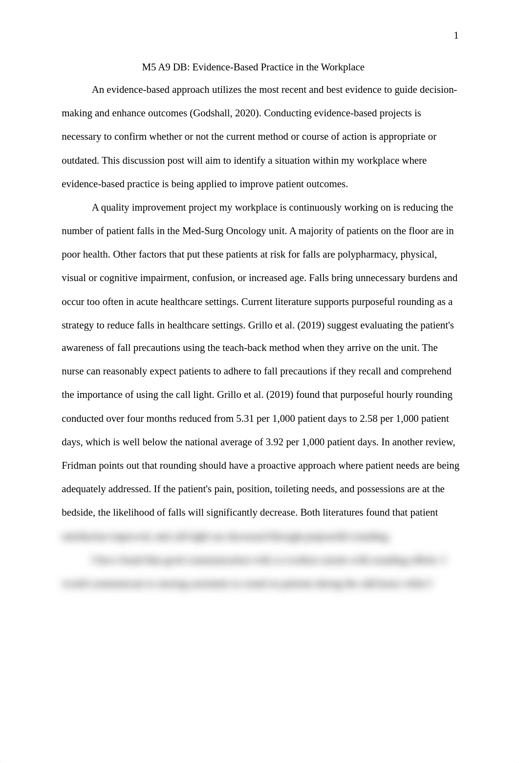 M5 A9 DB- Evidence-Based Practice in the Workplace.docx_dqe4z4bxx2z_page1