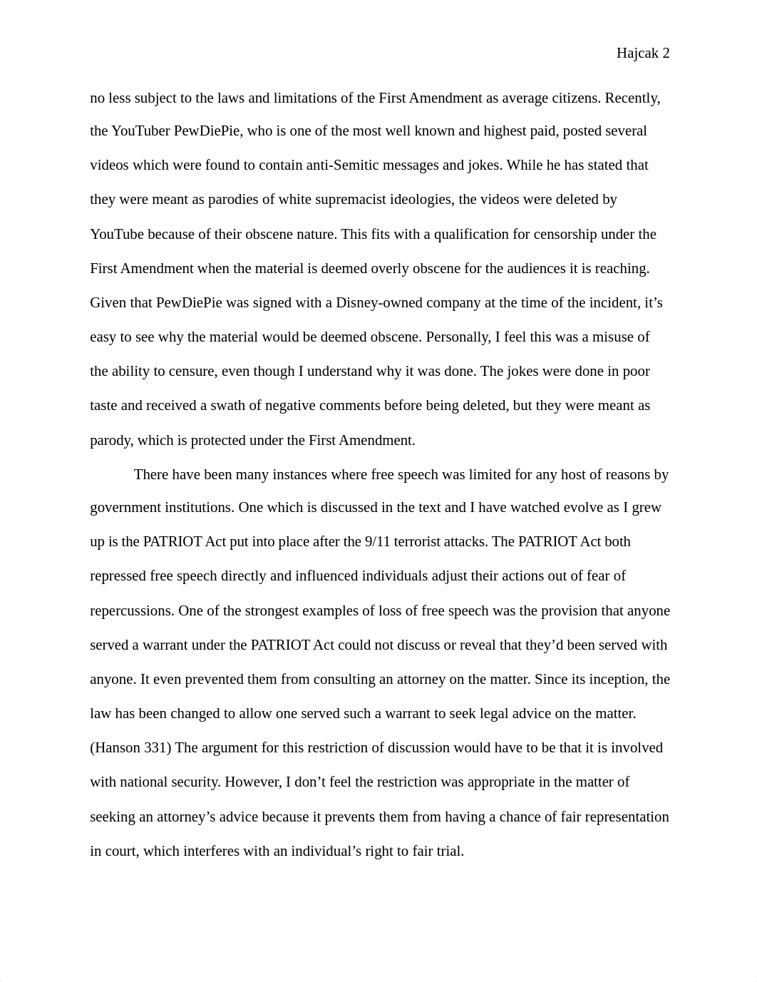 Free Speech Response Paper.docx_dqe9vf8sce4_page2