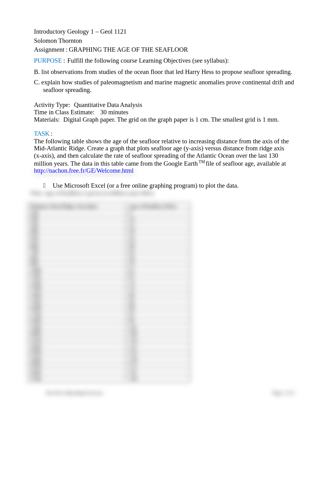 Assignment 3- Determine pattern of age of sea floor.docxanswered.docx_dqeot7u3d9a_page1