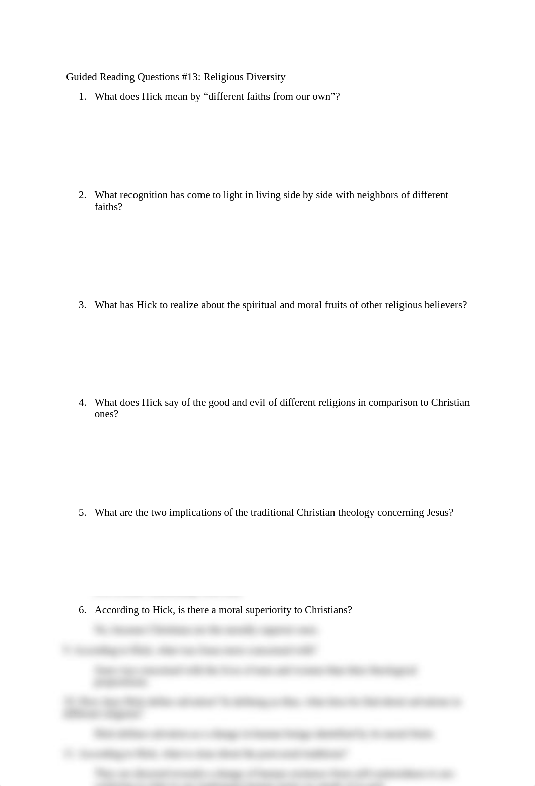 Guided Reading Questions #13 Religious diversity.docx_dqeq5wer0bl_page1