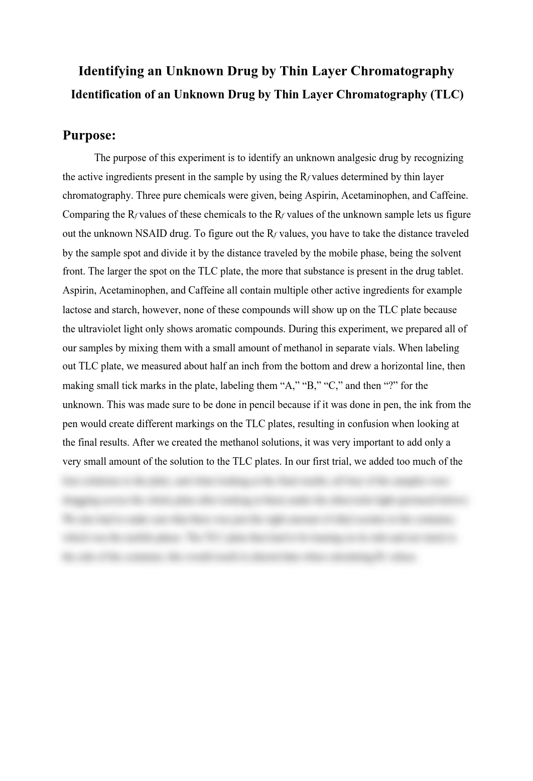 Identification of an Unknown Drug by Thin Layer Chromatography (TLC).pdf_dqey0c9aprs_page1