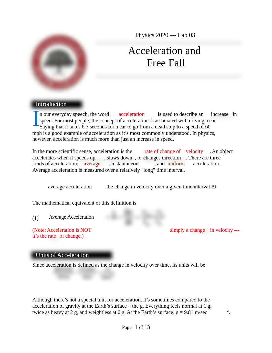 PHY 2020 Lab 03-  Acceleration and Free Fall-1.docx_dqf9n5gl6zo_page1