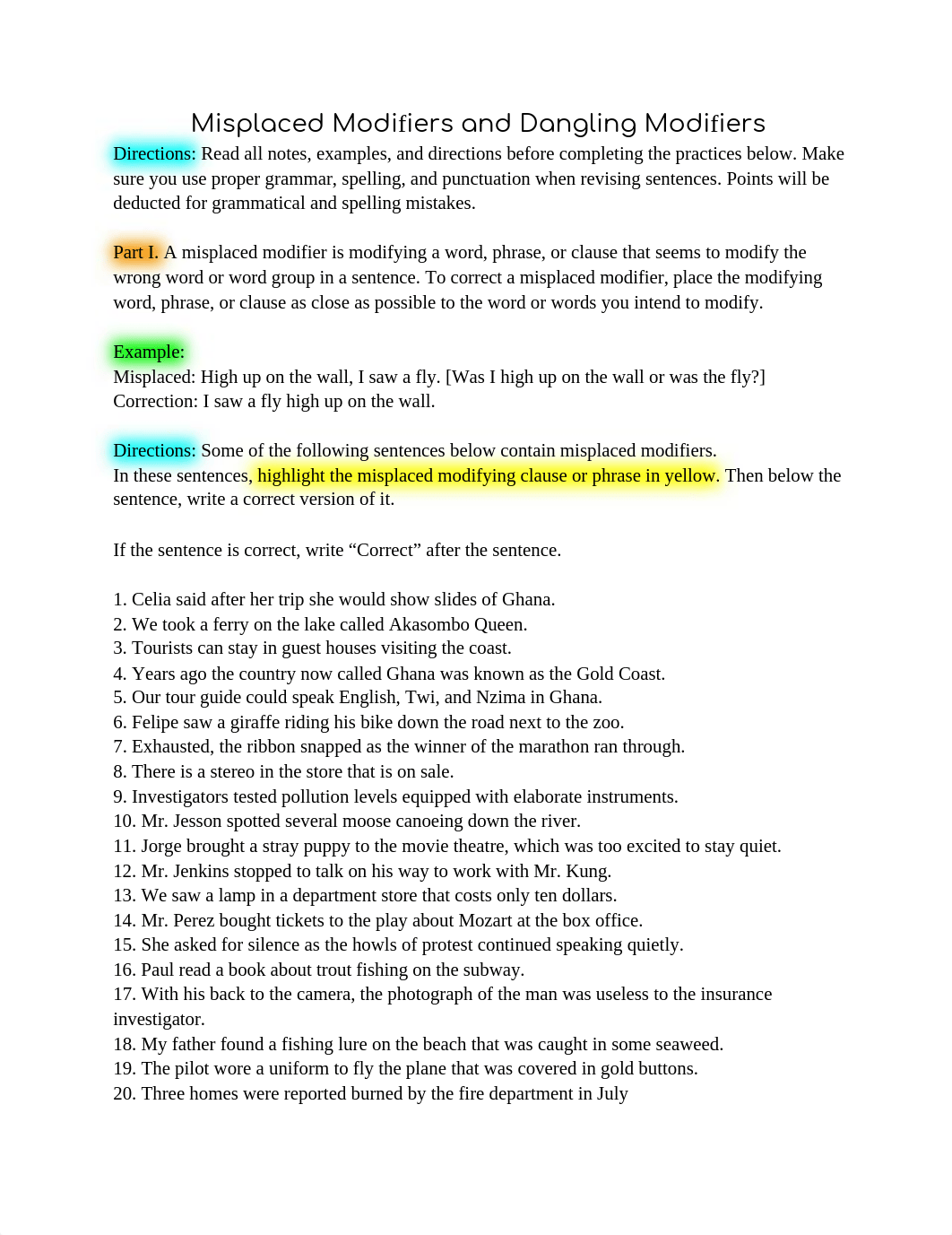 Week 12 - Misplaced Modifiers and Dangling Modifiers (3).docx_dqfkclodcx8_page1