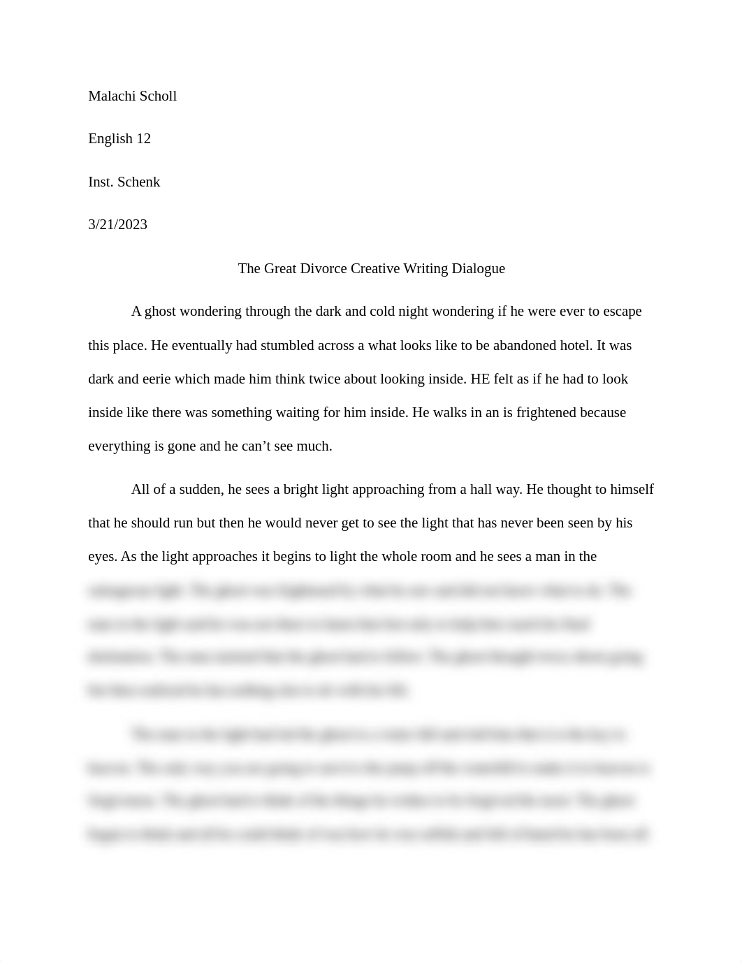 The Great Divorce Creative Writing Dialogue.docx_dqfoqe2exrk_page1