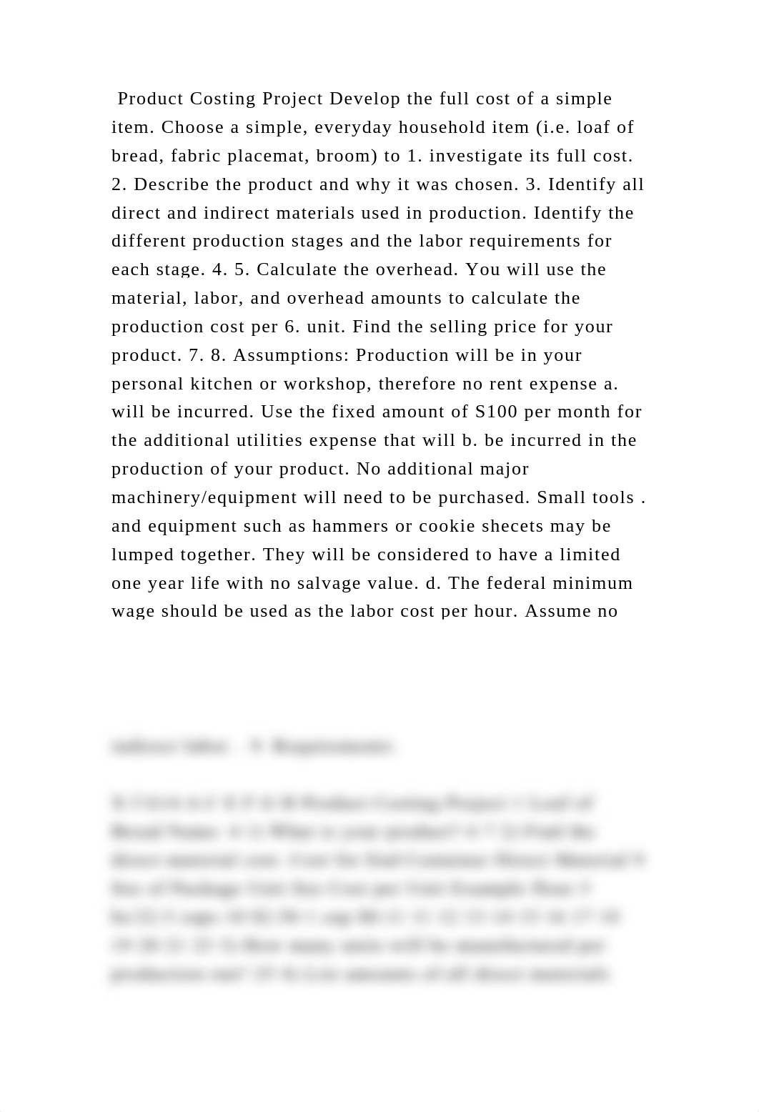 Product Costing Project Develop the full cost of a simple item. Choos.docx_dqfxx9chqxe_page2