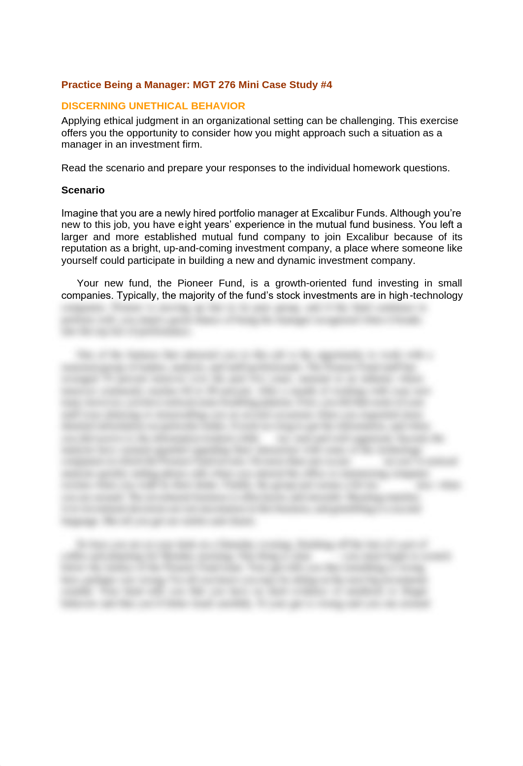 Mini Case Study #4 - Practice Being a Manager Discerning Unethical Behavior.pdf_dqg4axmz92h_page1