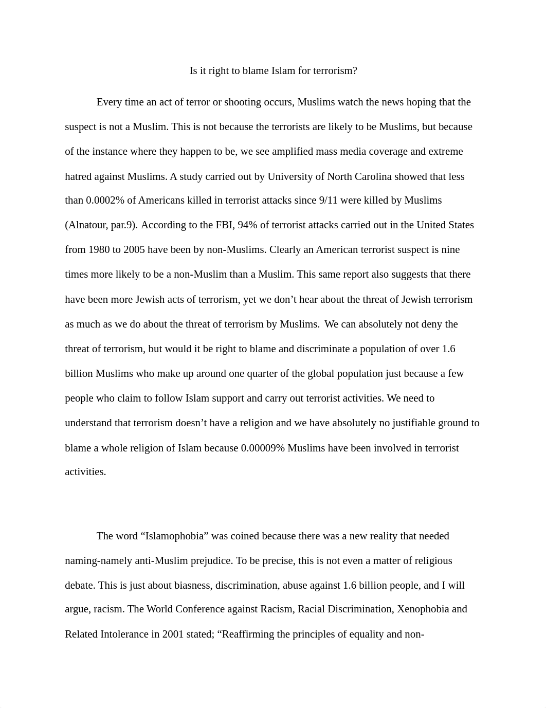 Islamophobia Essay CAE_dqg9sjy4yk0_page1