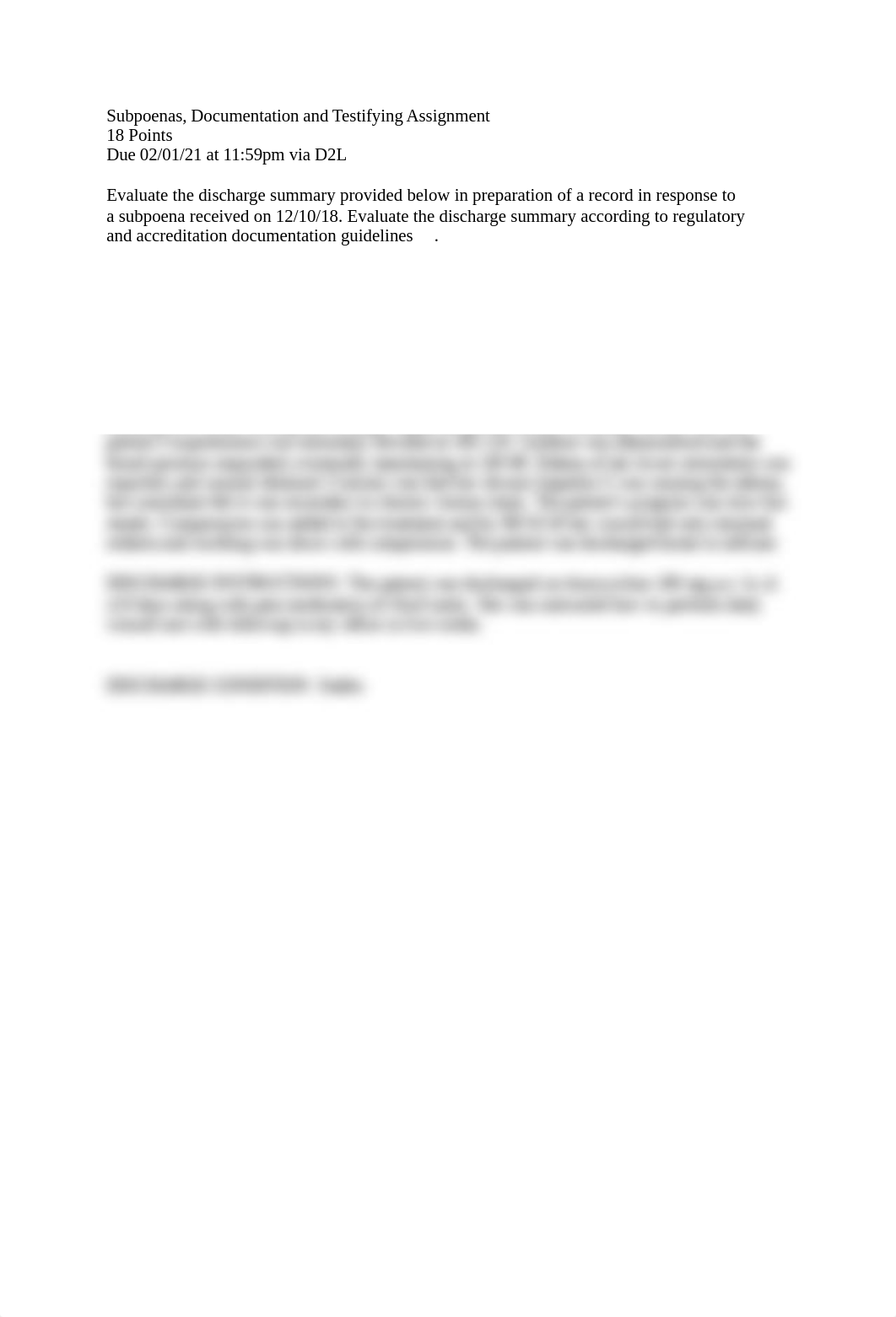 CAHIIM_HIT 222 001 Spring 2021 Subpoenas, Documentation and Testifying Assignment Revised II.A.3 (1)_dqgmj05mp47_page2