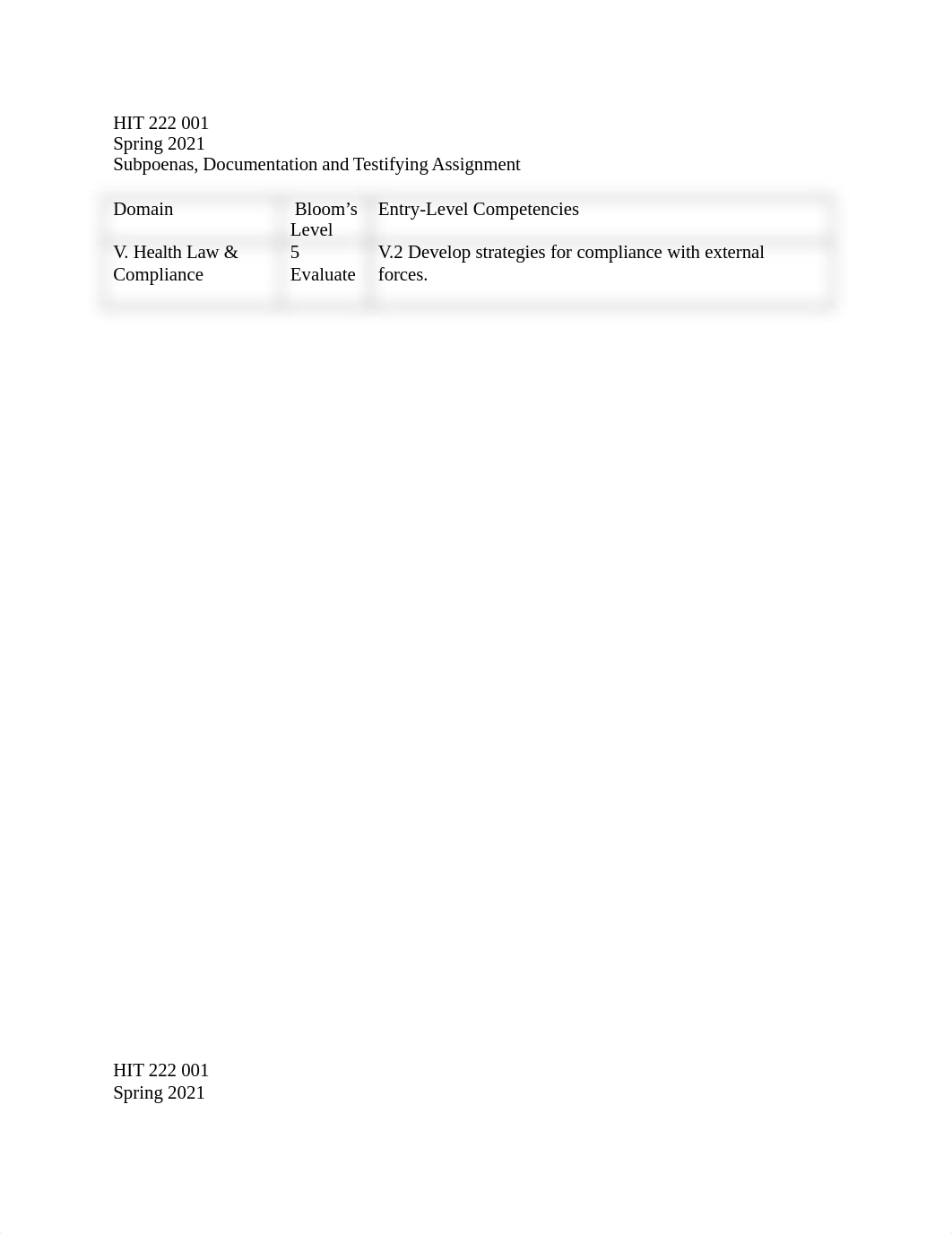 CAHIIM_HIT 222 001 Spring 2021 Subpoenas, Documentation and Testifying Assignment Revised II.A.3 (1)_dqgmj05mp47_page1