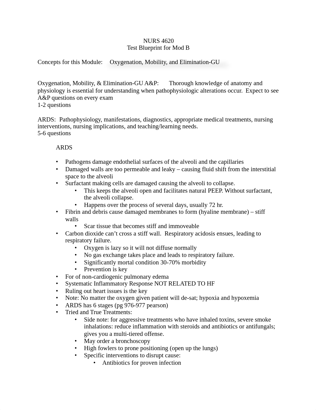 HCD 111 NURS 4620 Mod B Test Plan Blueprint Fall 2015_dqgzfjbwexe_page1