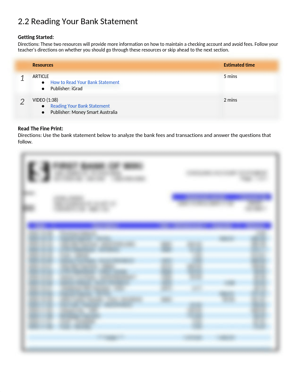 2.2 Reading Your Bank Statement.docx_dqh7gv690zf_page1