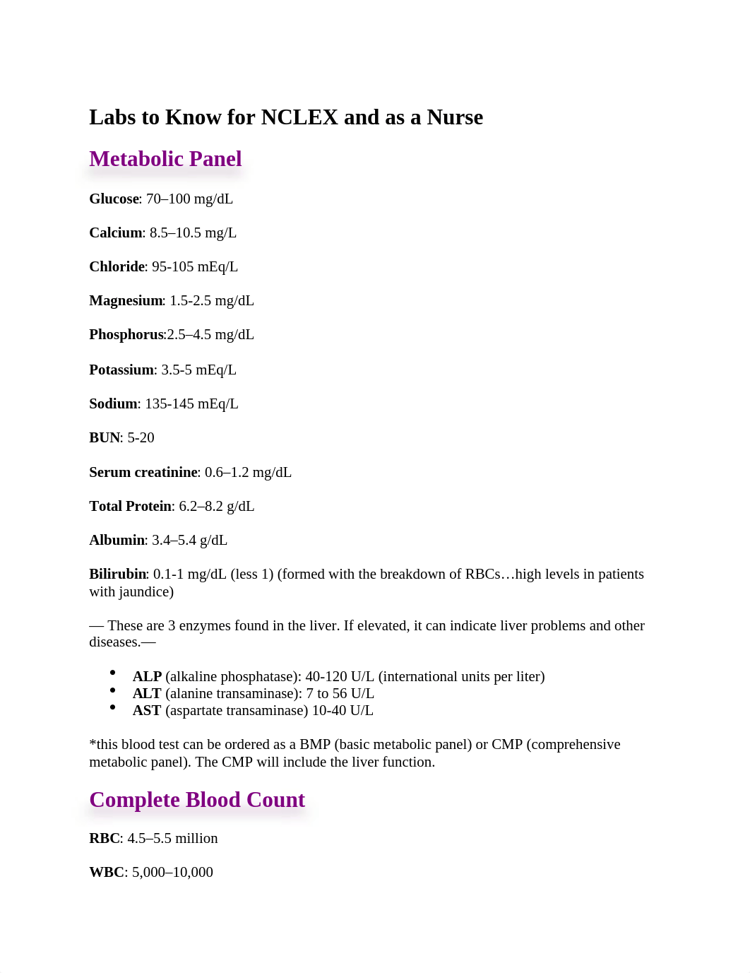 NCLEX normal lab ranges.docx_dqhbke8kudx_page1